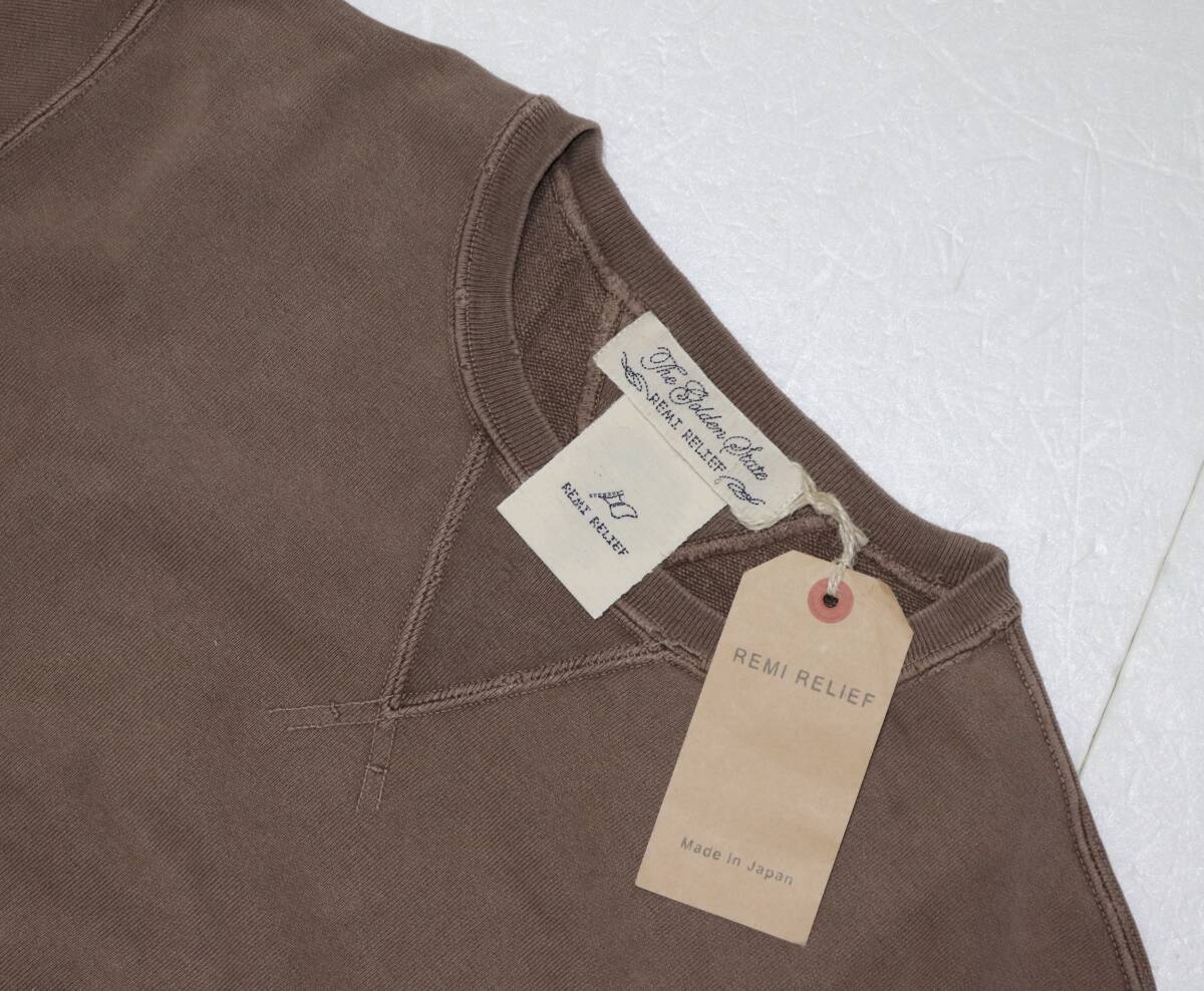 定価14800 新品 本物 REMI RELIEF スウェット S RN6001SD レミレリーフ 1171_画像2