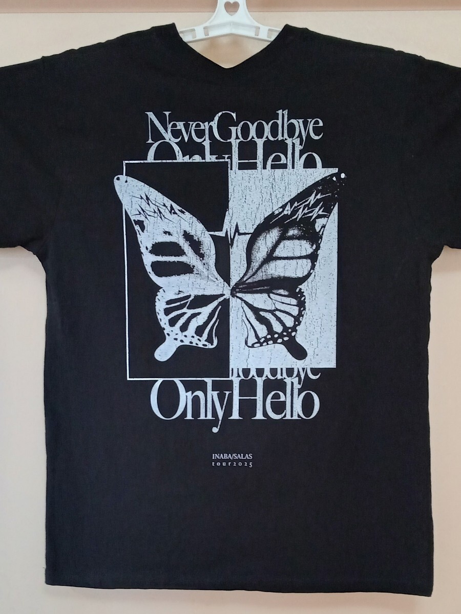 INABA／SALAS TOUR 2025 バタフライTシャツ XL