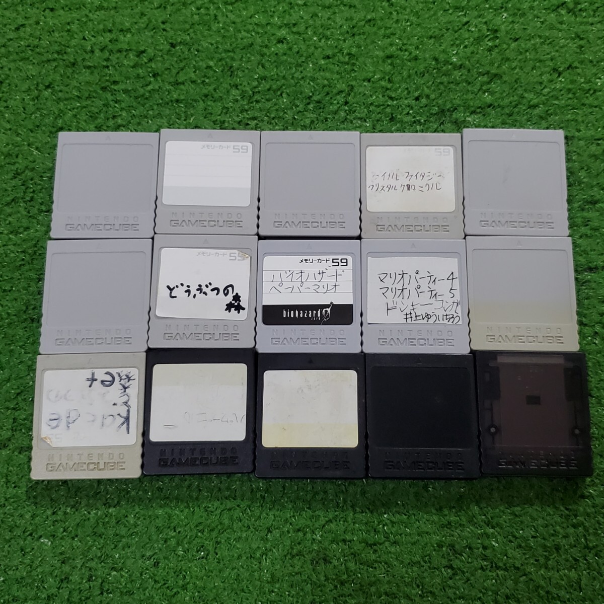 ゲームキューブ ソフト まとめ売り6本セット メモリーカード付き