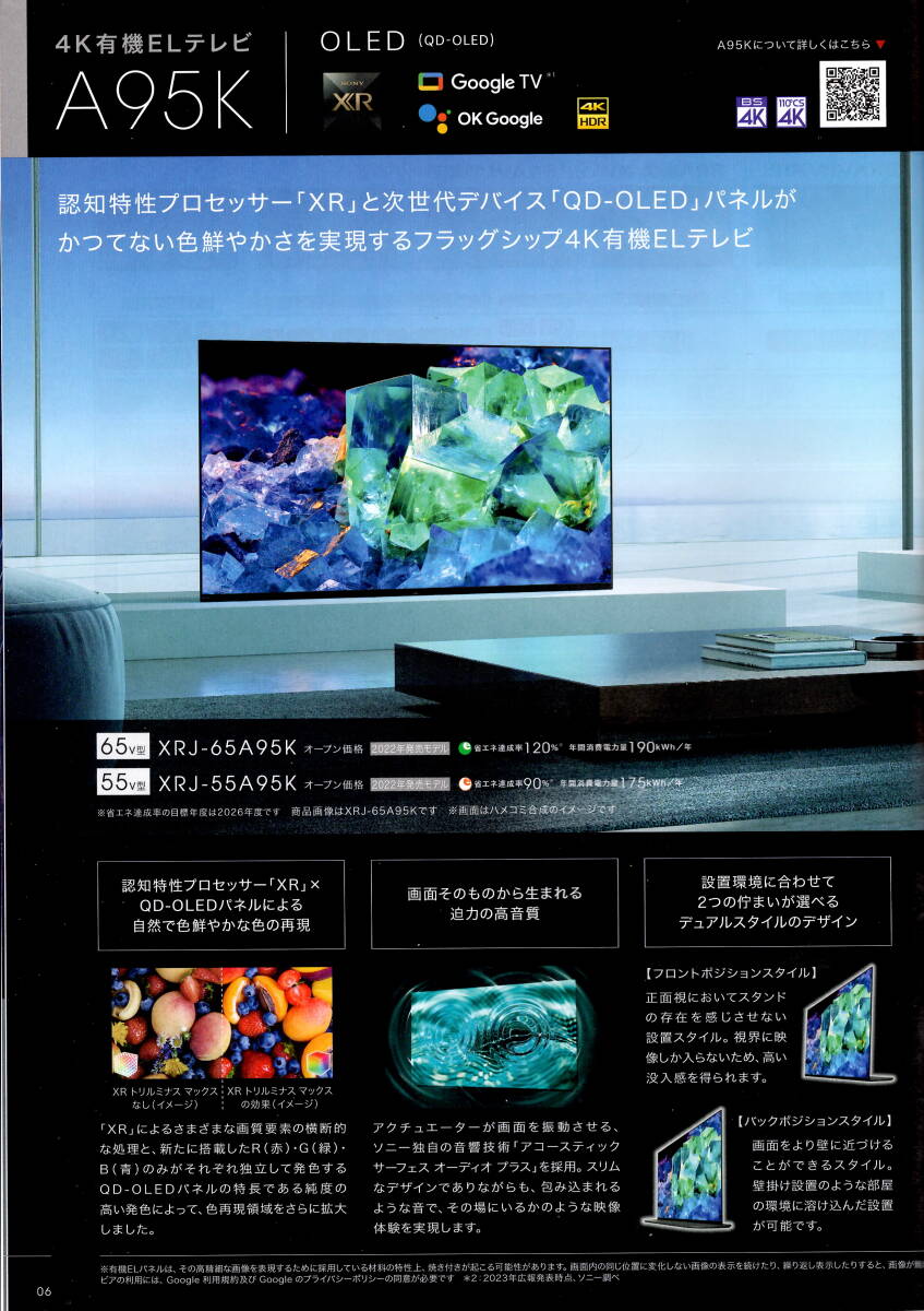 カタログ(XRJ-55A95K)