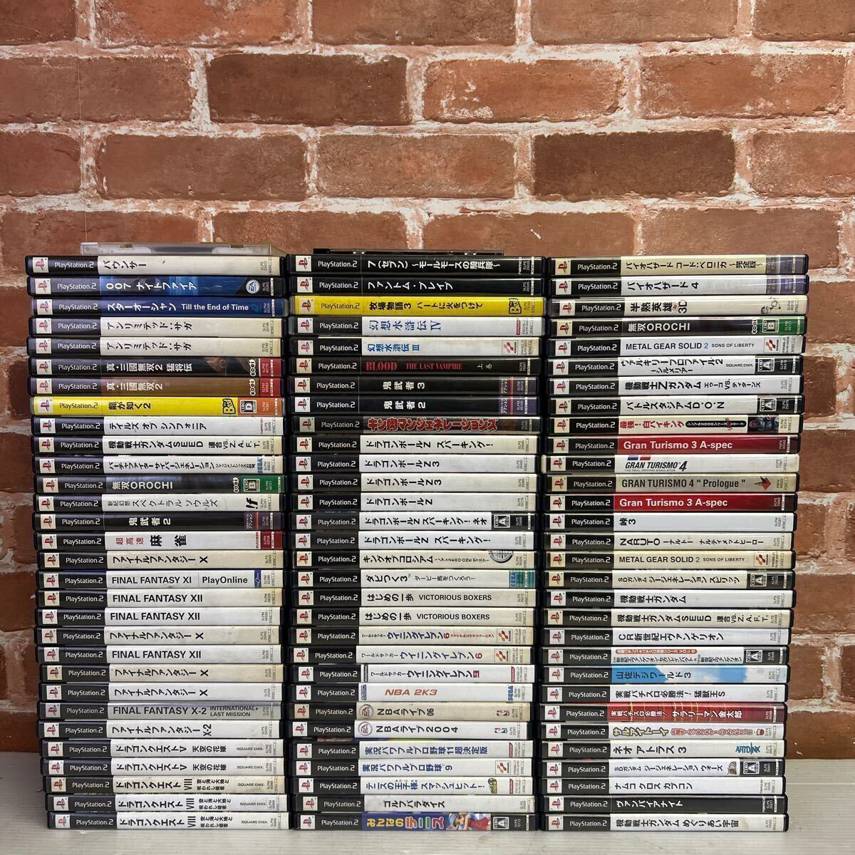 プレイステーション2 PS2ゲームソフトまとめ売り約90本