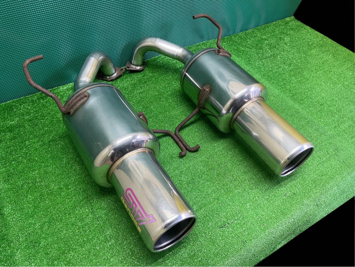 スバル レガシィ BP5/BL5/BPE/BLE 平成17年 STI GENOME STI ゲノム マフラー 中古