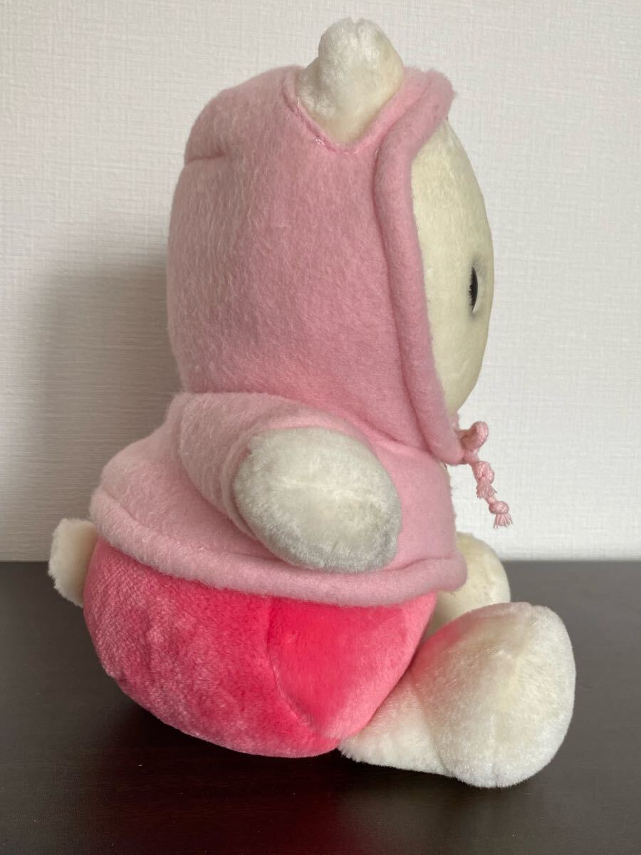 ハローキティ ぬいぐるみ パーカー サンリオ 当時物 1997 ハローキティ パーカー ぬいぐるみ かぶりんぼ 旧