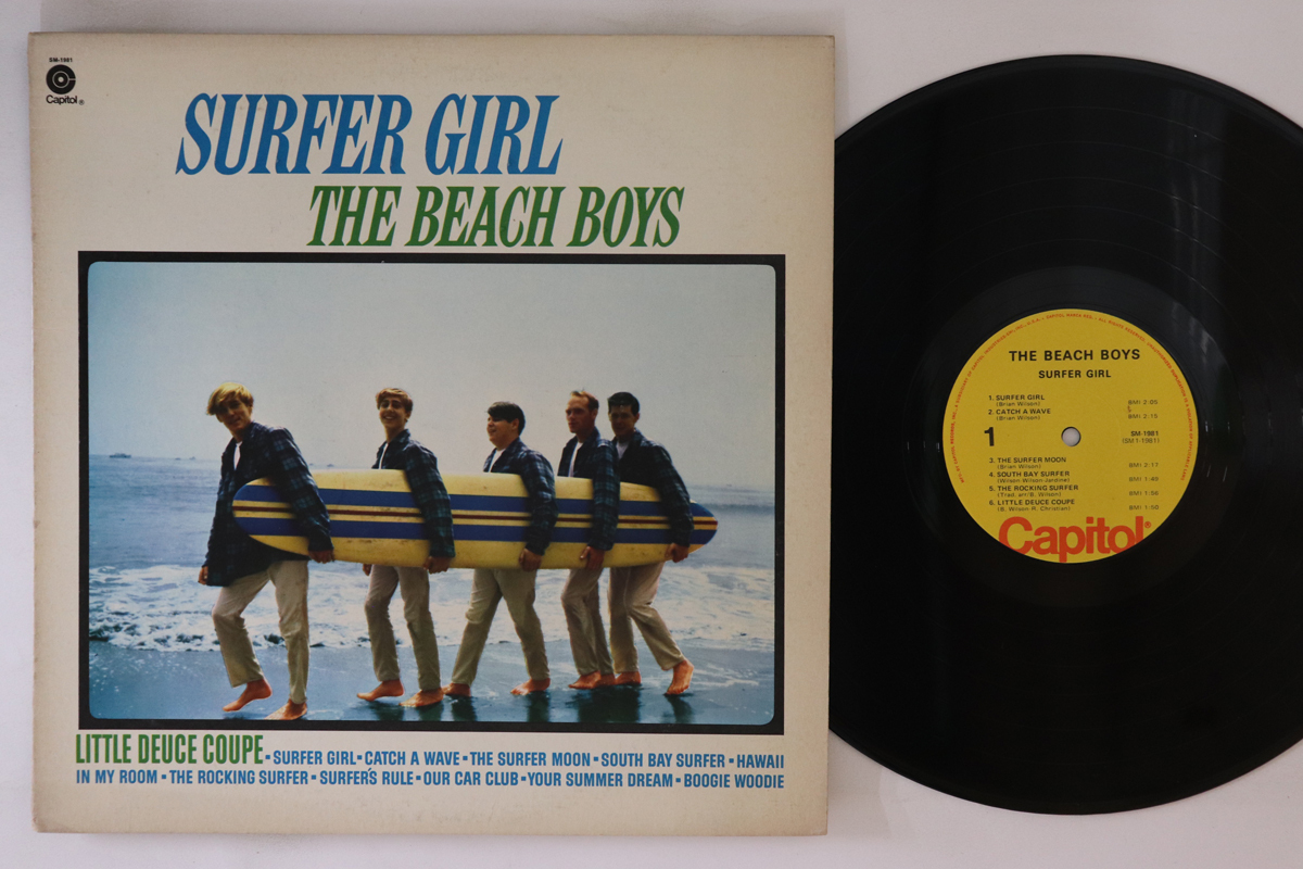 米LP Beach Boys Surfer Girl SM1981 CAPITOL /00260