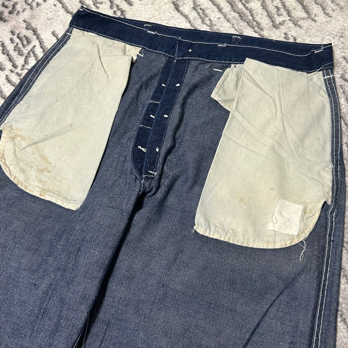 special 真紺　40s US ARMY M-41 Denim Trousers デニムパンツ　 デニム　パンツ　ミリタリー　