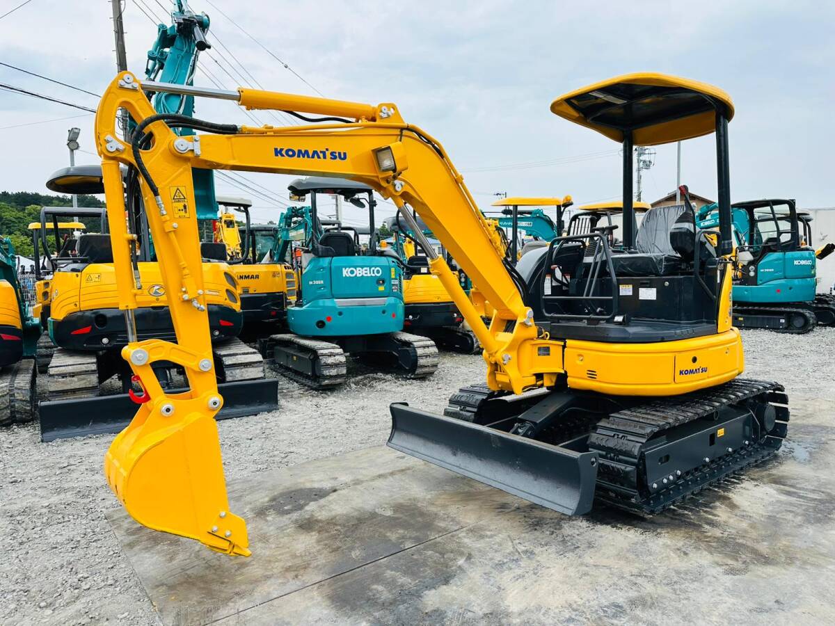  Komatsu PC27MR-3 скоростей *2.7T Class *4WAY мульти- * новый товар зажим, брейкер в оба конца трубы имеется * б/у Mini гидравлический экскаватор Mini Yumbo покупка в обмен на старую модель с доплатой OK