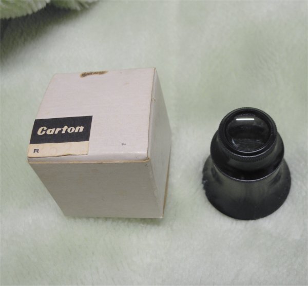 カートン(Carton)　時計見ルーペ　R252　中古