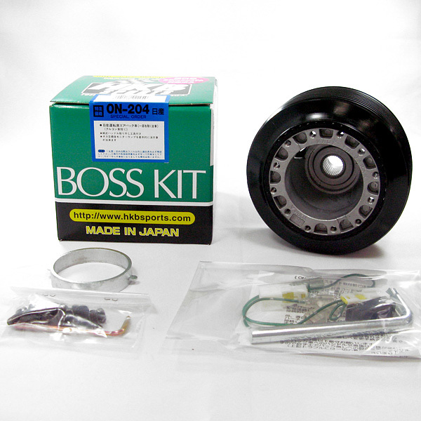 HKB ハンドルボス S13/S14シルビア・180SX R33スカイライン C34ステージア Y33セドリック E24キャラバン等 エアバッグ車 日産 ON-204_画像1