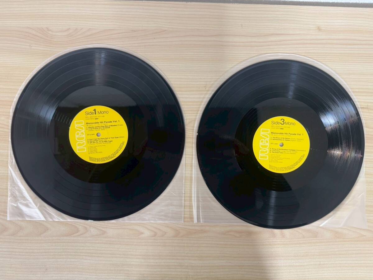 1円~ 現(xiàn)狀保管品 レコード 帯付き 2枚組 マリリン?モンロー、グレン?ミラー楽団 他、想い出のヒット?パレード