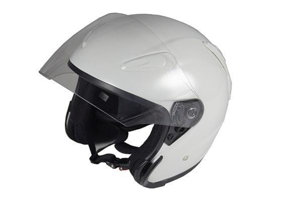 ヘルメット ジェット エアロフォルム ホワイト M 57cm-58cm未満 SG規(guī)格適合 PSCマーク取得 全排気量対応 バイクパーツセンター
