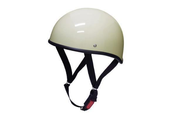 ヘルメット ダックテール アイボリー KC-035 XL 61cm-62cm未満 半キャップ SG規(guī)格適合 PSCマーク取得 バイクパーツセンター