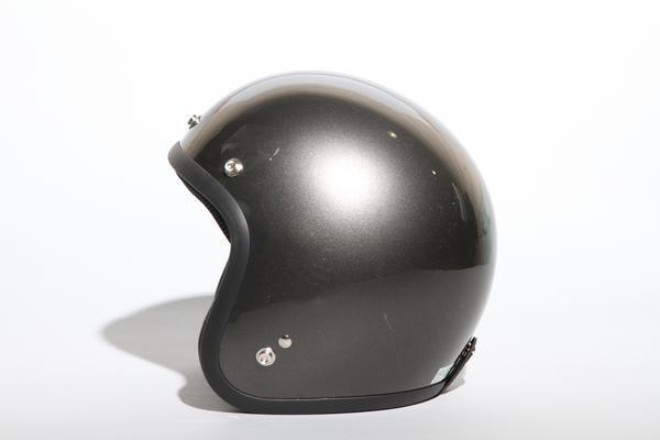 ヘルメット スモールジェット ガンメタ KC-300M 57cm-60cm未満 SG規(guī)格適合 PSCマーク取得 全排気量対応