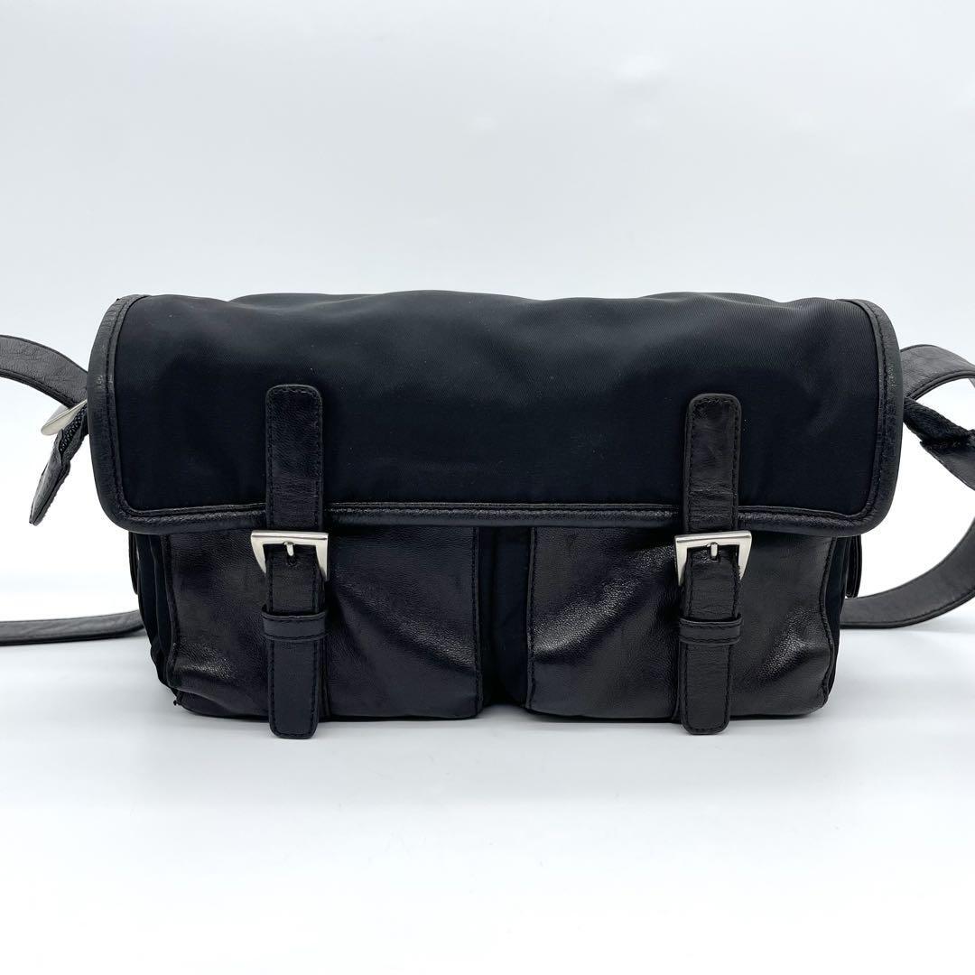 PRADA プラダ ショルダーバッグ ナイロン メッセンジャー ポコノ
