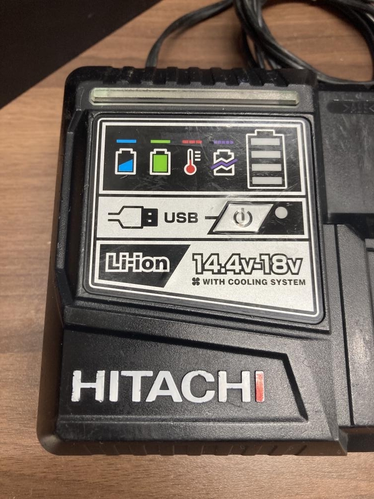 006* утиль * Hitachi быстрое зарядное устройство UC18YDL * немного работа звук большой 