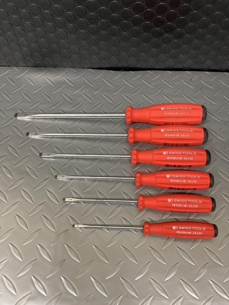 019■おすすめ品■スイスツール マイナスドライバー6本セット
