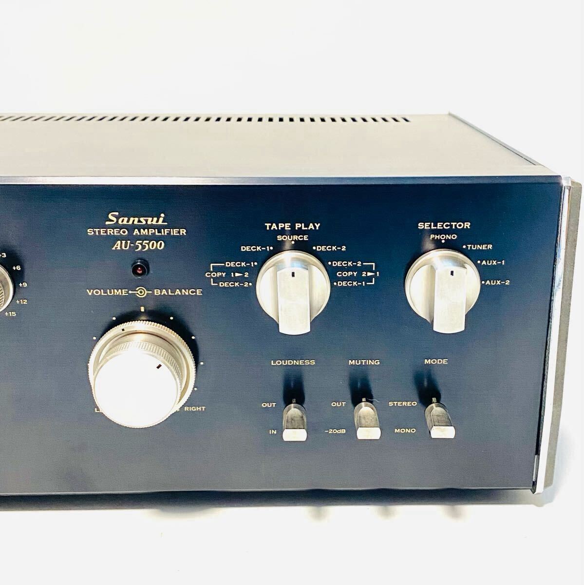 SANSUI サンスイ AU-5500 ビンテージ プリメインアンプ｜Yahoo
