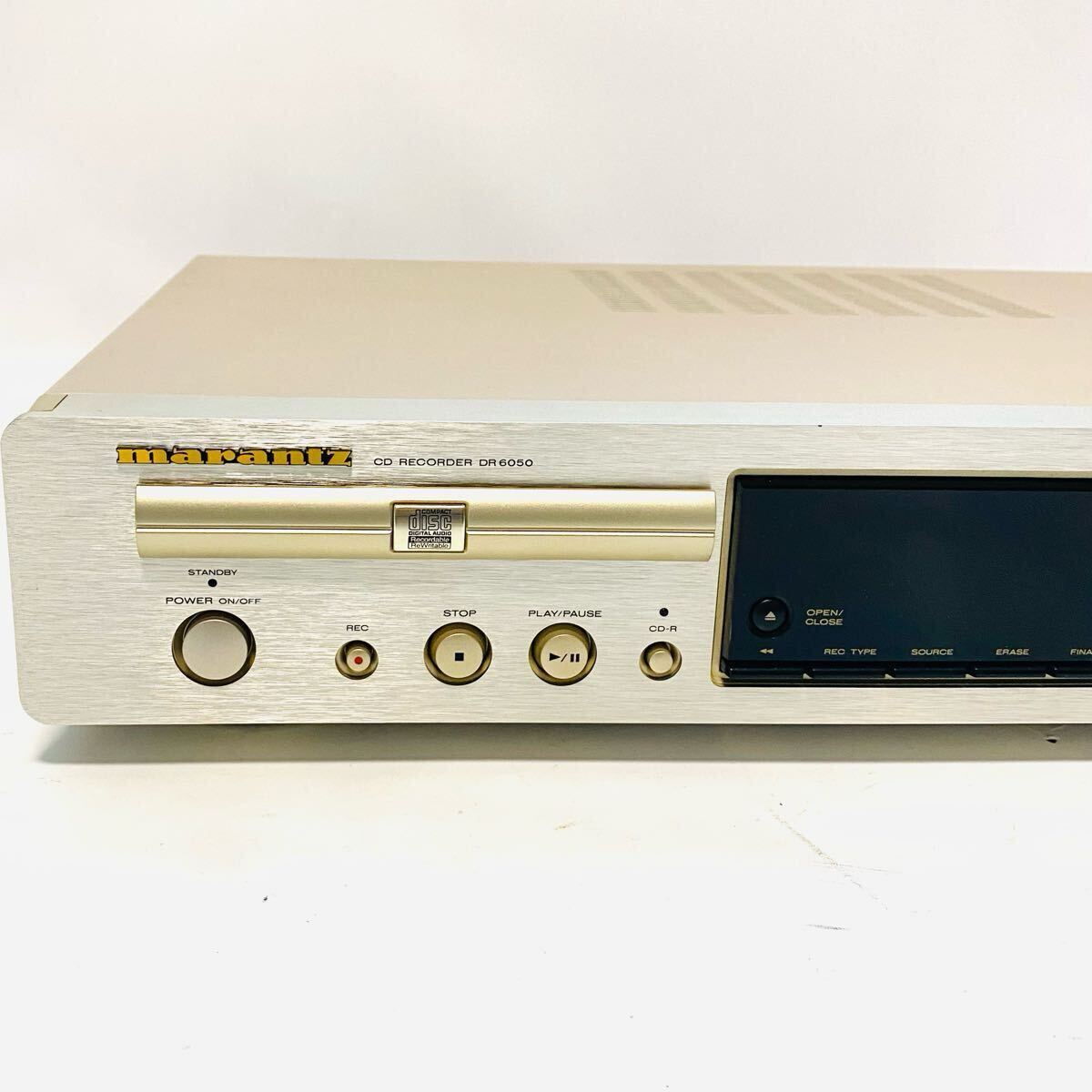 希少動作品 Marantz DR6050 マランツ CDレコーダー リモコン付き