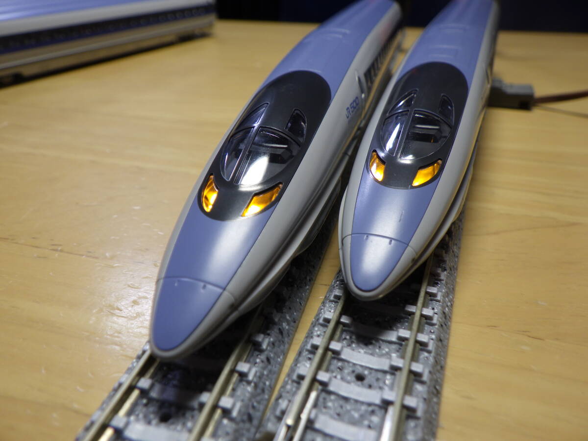 ジャンク No.4　TOMIX　500系　東海道新干線　のぞみ　6両　　　動力車あり　　　國鉄　JR　新干線　こだま　　 　トミックス