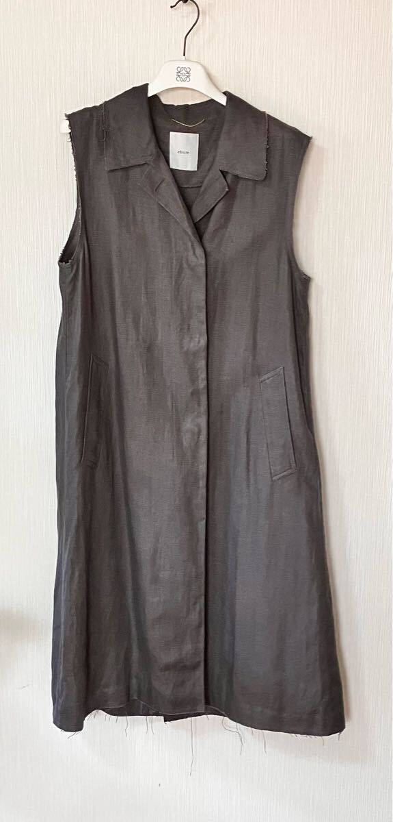 24SS エブール ebure ミディアムリネンジレ　36 24SS エブール ebure ミディアムリネンジレ 36