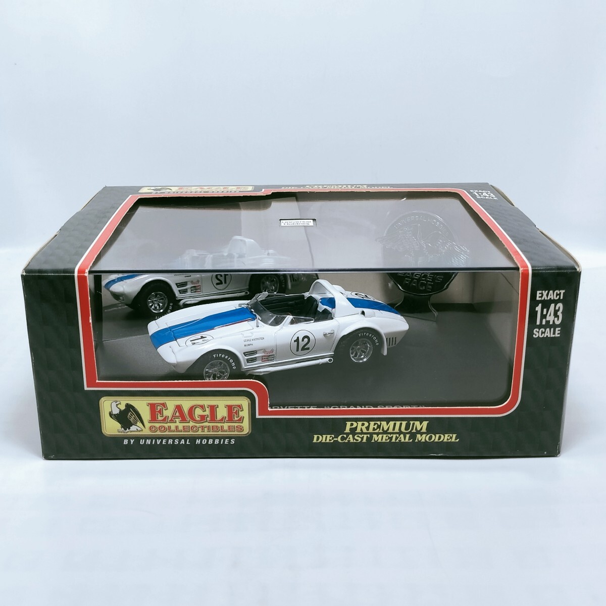 UNIVERSAL HOBBYS универсальный хобби 1/43 CHEVROLET CORVETTE Chevrolet Corvette GRAND SPORT gran sports Bridge Hampton 1966