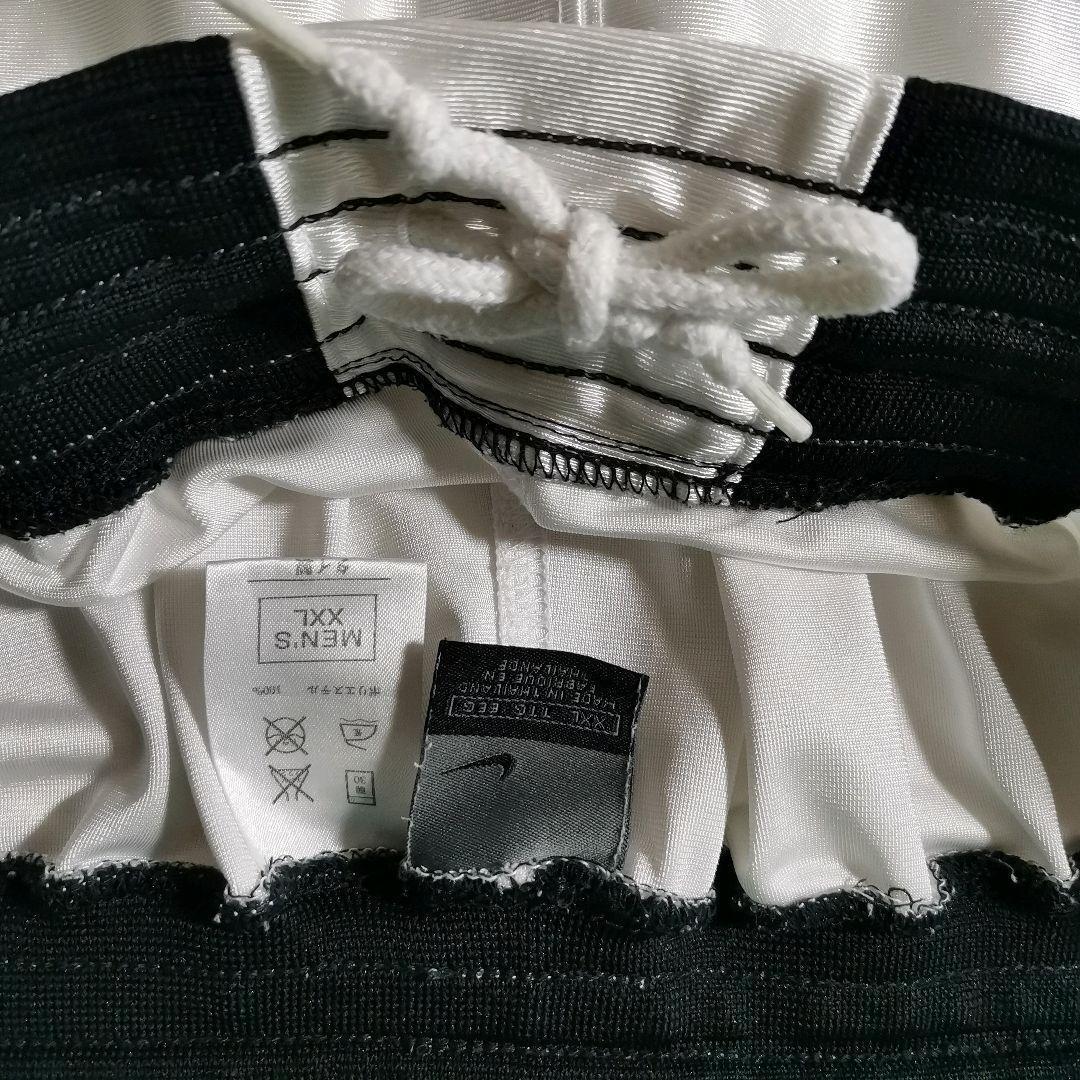 NIKE ナイキ ショート パンツ 白 刺繍 ロゴ バスパン_画像2