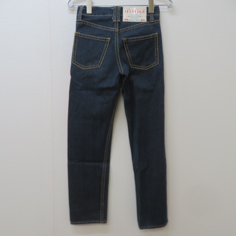 X511★CO&LU ココルル　デニムジーンズ　24インチ　レッドロゴ 5/13★A