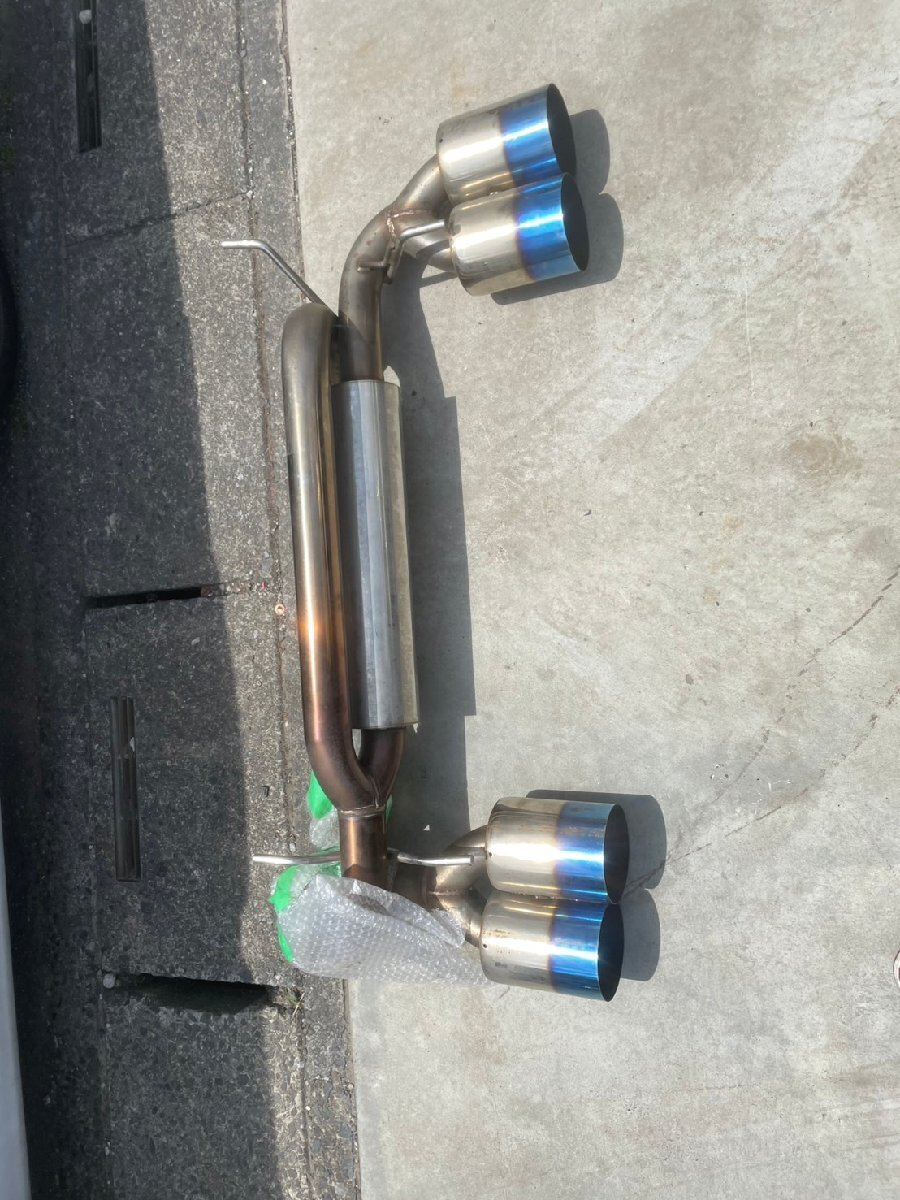BEFREE？ スバル インプレッサ WRX STI (GRB) 社外マフラー ステンレスマフラー