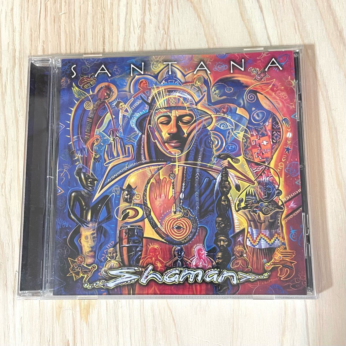 サンタナ ★CD shaman シャーマン アメリカ 2002年 ラテン ロック★ギター カルロス サンタナ★ジャズ 洋楽 オシャレ ポップス
