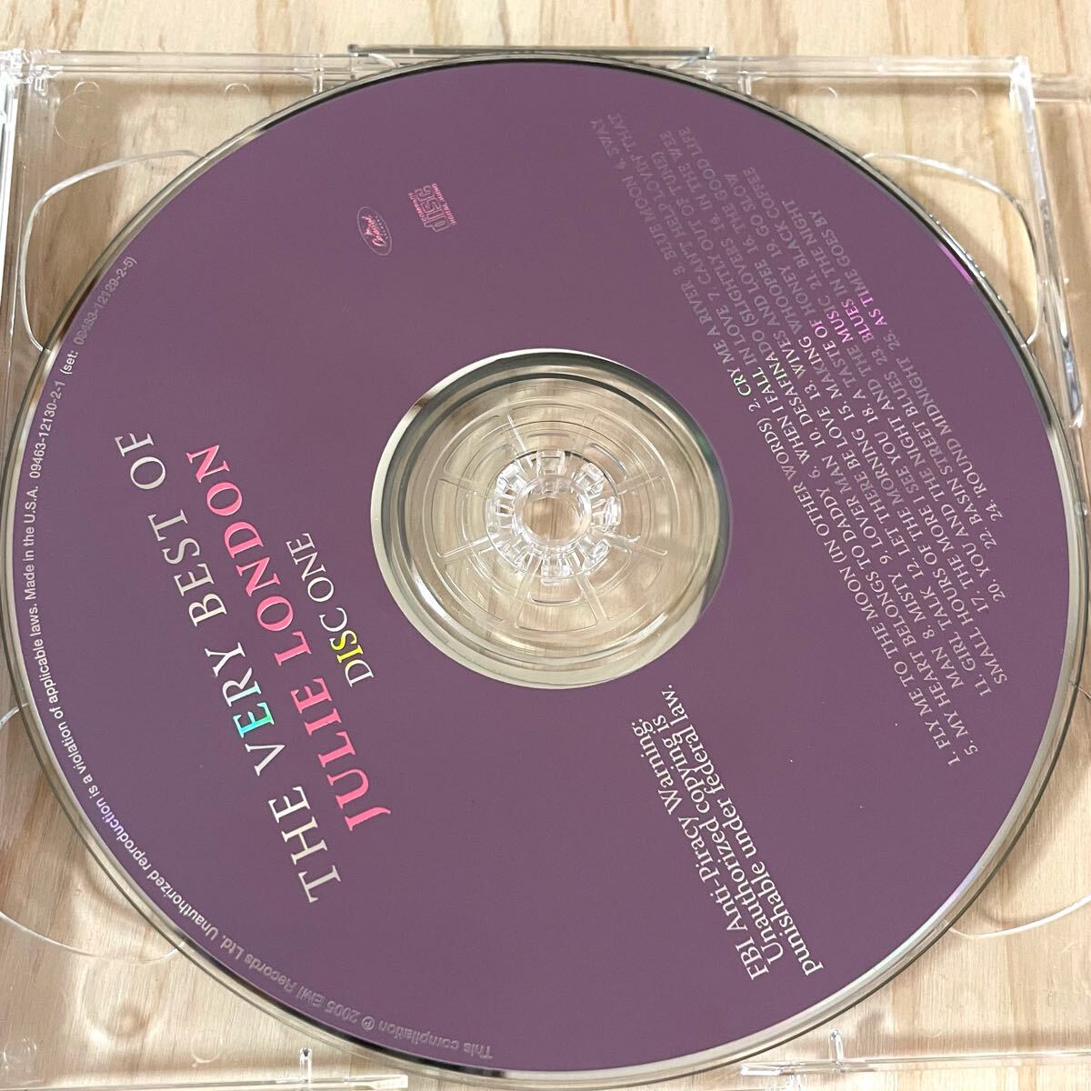 ジュリーロンドン★THE VERY BEST OF JULIE LONDON★2枚組 CD ベスト ジャズ シンガー★2005年 洋盤 アメリカ 洋楽 美声 癒し系