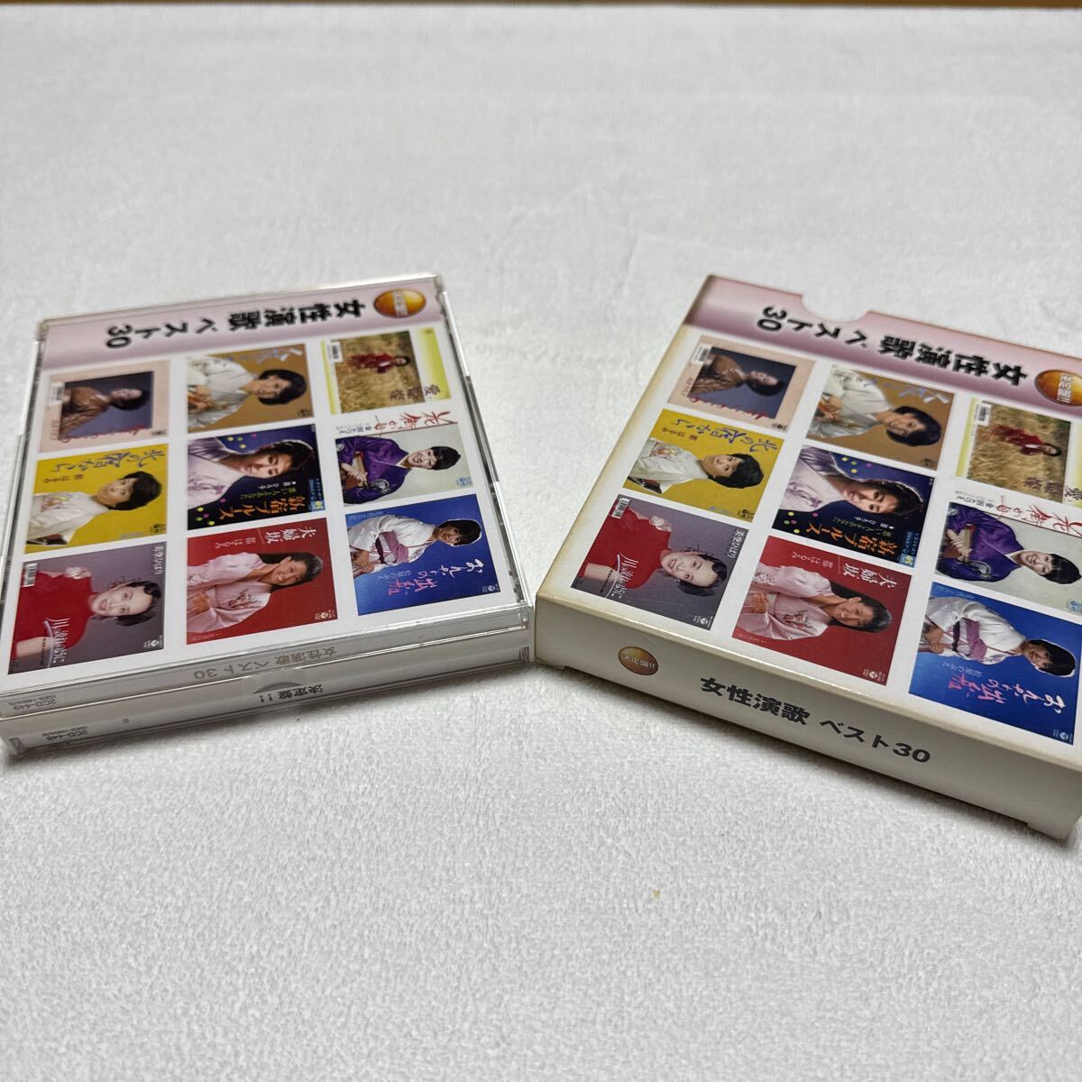YC 51 女性演歌 ベスト30 15+15曲 2CD モノラル録音 歌詞カード