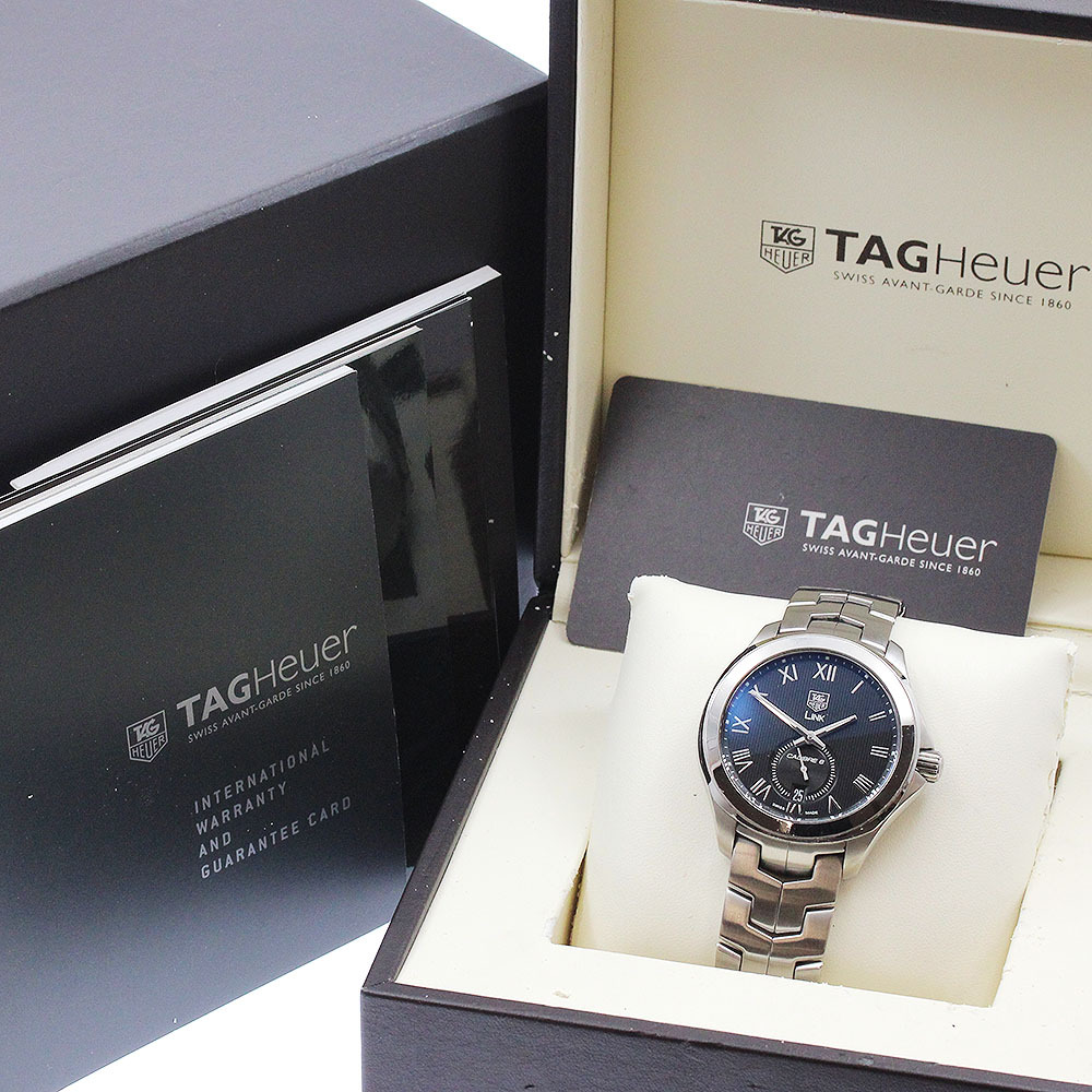 タグホイヤー TAG HEUER WAT2114 リンク キャリバー6 デイト 自動(dòng)巻き メンズ 箱?保証書付き_876189