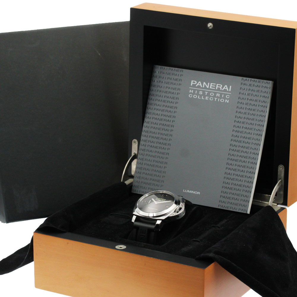 パネライ PANERAI PAM00359 ルミノール マリーナ デイト 自動巻き メンズ 良品 箱付き_883490