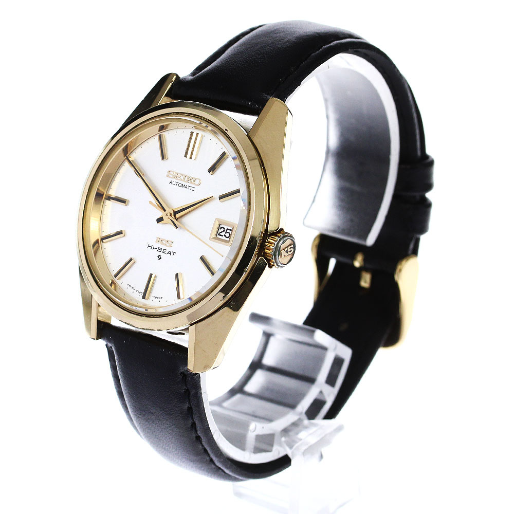 ジャンク ★1円スタート★ セイコー SEIKO 5625-7000 キングセイコー ハイビート デイト 自動(dòng)巻き メンズ _808529