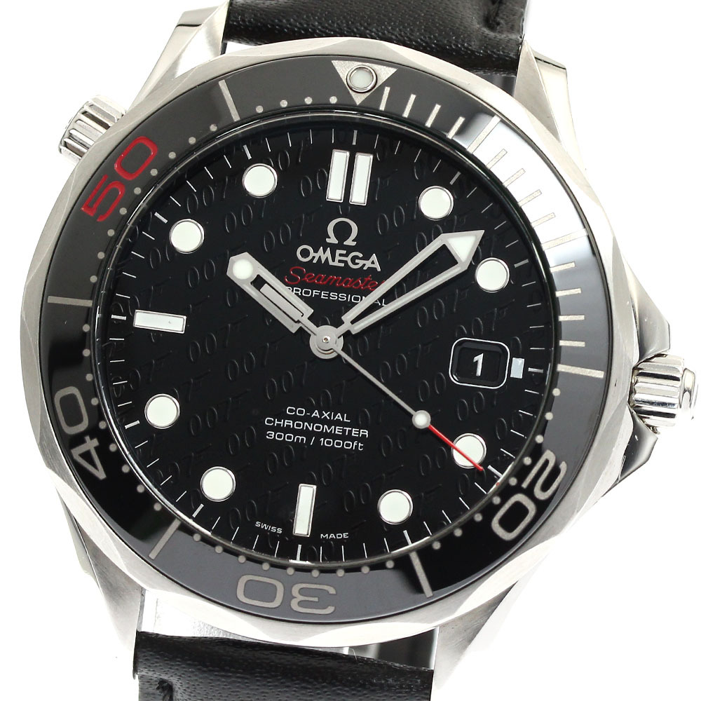 オメガ OMEGA 212.30.41.20.01.005 シーマスター300 コーアクシャル 007ジェームズ・ボンド 50周年記念限定 自動巻き メンズ 良品 _883815_画像1