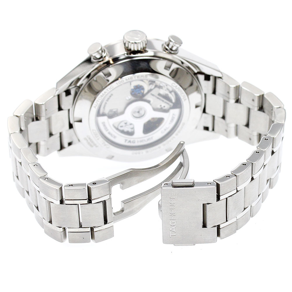 タグホイヤー TAG HEUER CAR2012-0 カレラ キャリバー1887 クロノグラフ 自動巻き メンズ 美品 保証書付き_889135_画像6