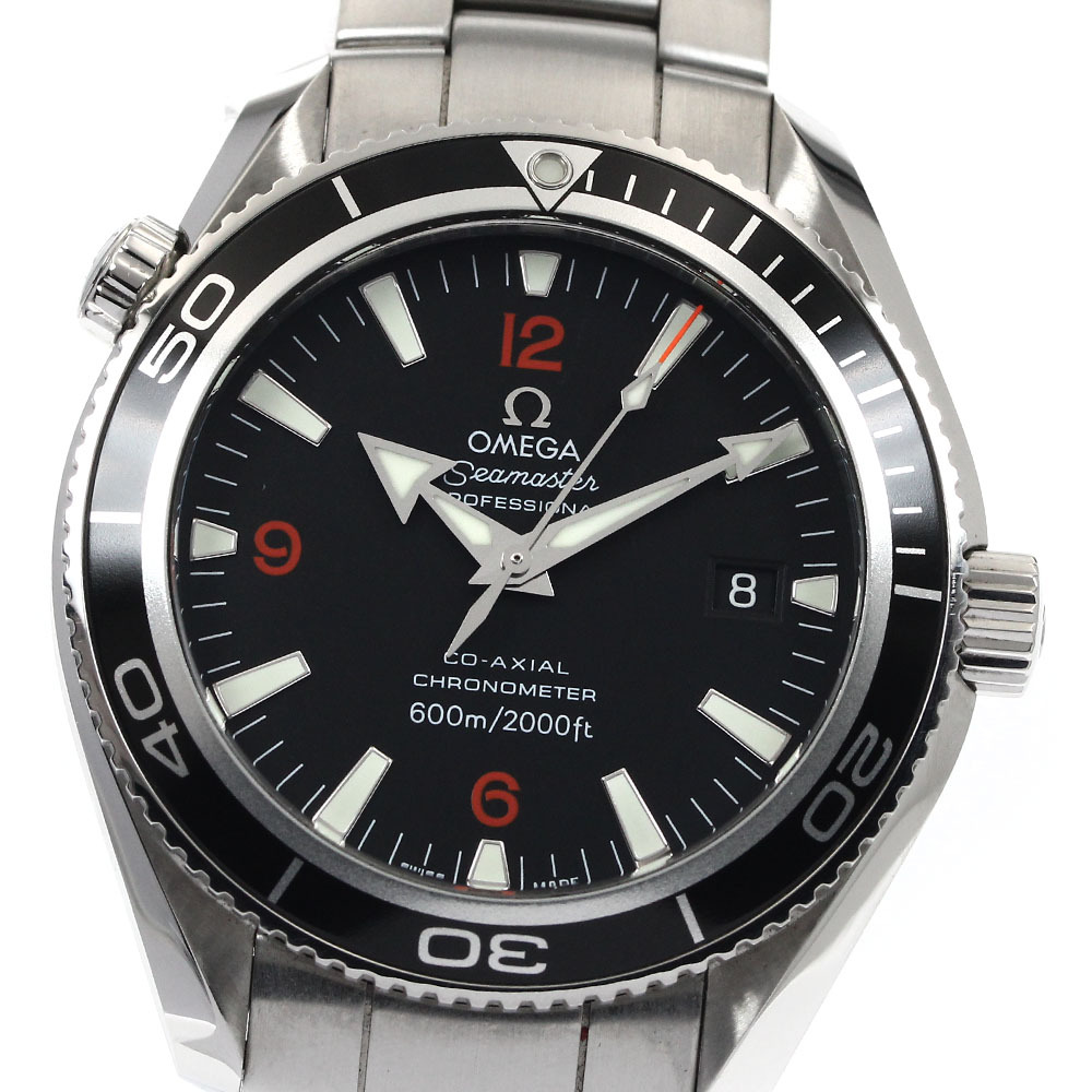 オメガ OMEGA 2201.51 シーマスター プラネットオーシャン コーアクシャル 自動巻き メンズ 良品 保証書付き_877982