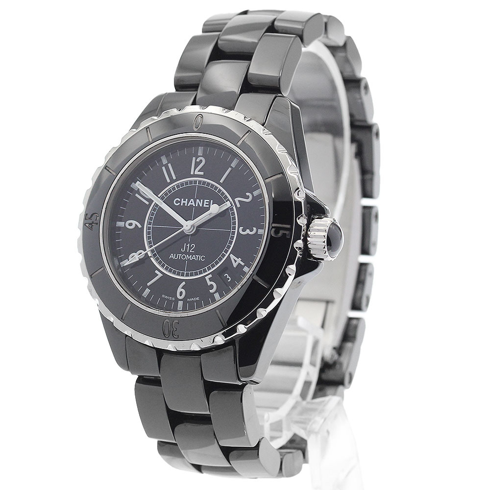 シャネル CHANEL H0685 J12 黒セラミック 38MM デイト 自動(dòng)巻き メンズ _886588