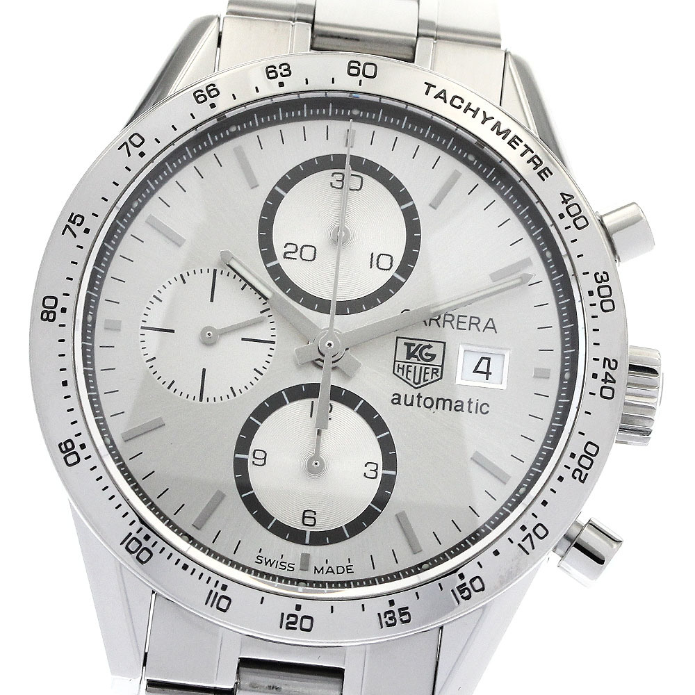  TAG Heuer TAG HEUER CV2017-1 Carrera kyali балка 16 Date хронограф самозаводящиеся часы мужской хорошая вещь _888268