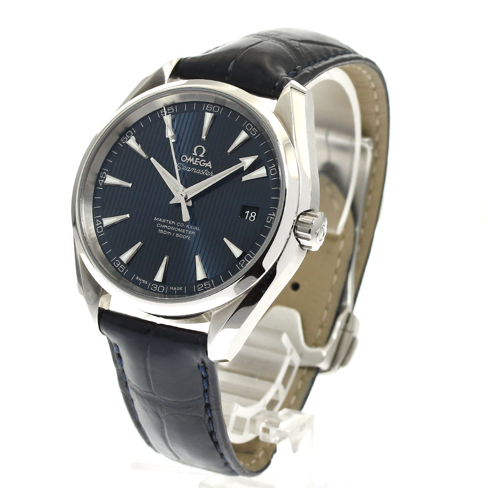 オメガ OMEGA 231.13.42.21.03.001 シーマスター アクアテラ マスターコーアクシャル 自動巻き メンズ 良品 箱?保証書付き_891285