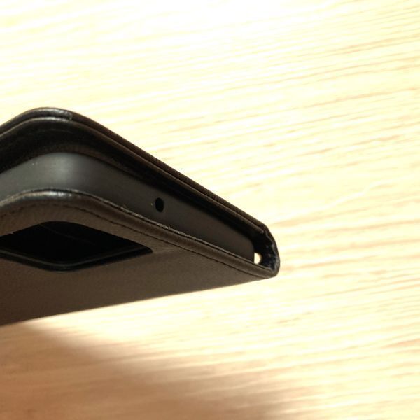 moto g53y 5G　手帳型　ブラック　ケース　管理224-5_画像4