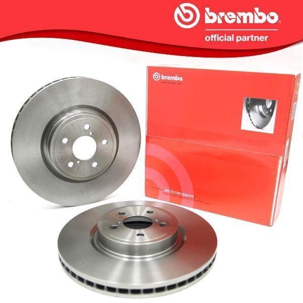 ボルボ V50 T-5/T-5 AWD/2.5T 16.5inch Brake(320mm DISC) フロント用 brembo ブレーキローター ブレンボ MB5254 MB5254A 09.C542.21_画像3