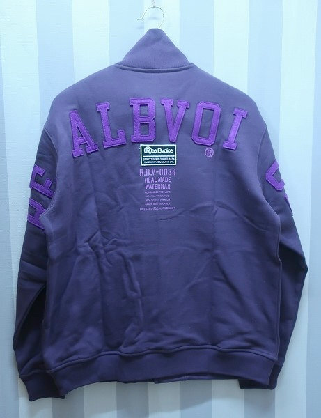 at2721/リアルビーボイス スウェットジャケット RealBvoice_画像1