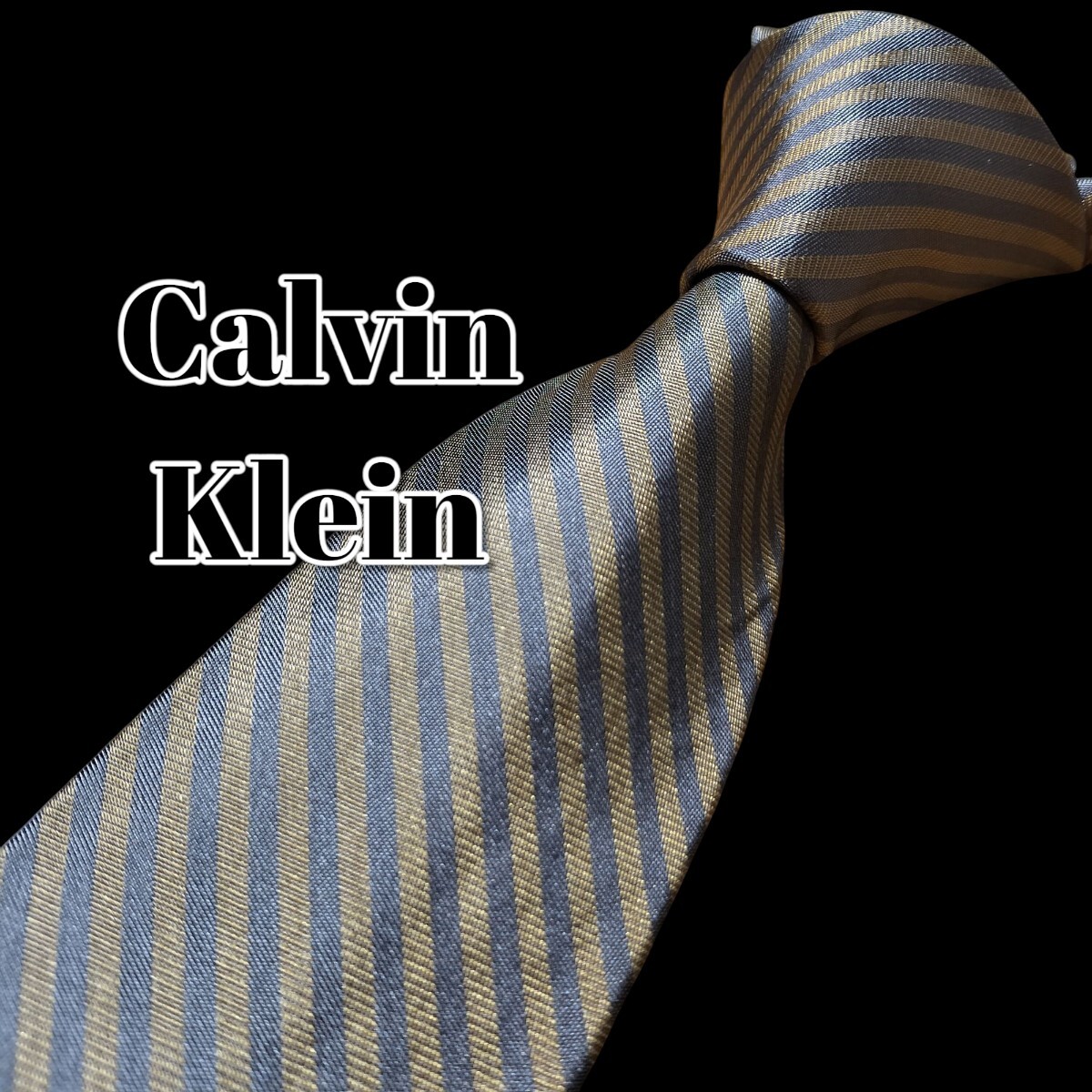 ★Calvin Klein★　カルバンクライン　ブラウン系　細目　短め