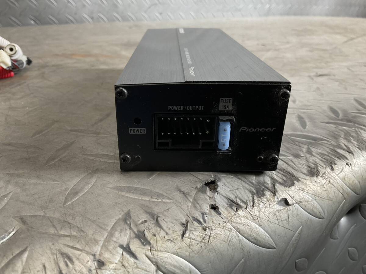 D33★　パイオニア　カロッツェリア　ブリッジャブルパワーアップ　GM-D1400　動(dòng)作確認(rèn)済み　★
