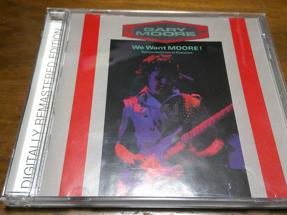 Gary Moore《 We Want Moore》★ライブ/リマスター/ボーナス収録版