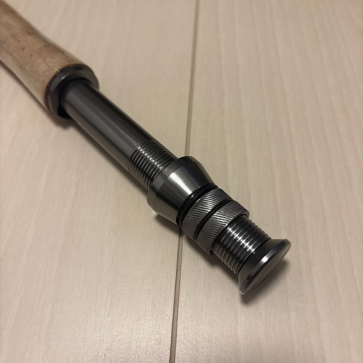 フライロッド　テレスコロッド　コンパクトロッド　トップカバー　竿袋付き　渓流_画像2