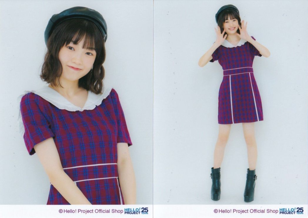 山﨑愛生 生寫真“Shopオリジナル 2023 Plaid”パート2 2枚
