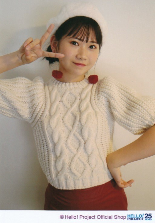 岡村ほまれ 生寫真“Shopオリジナル 2022 クリスマス”オフショット