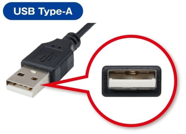 @S1842/1 現状品/通電確認済み USB2.0ケーブル 5本セット 白色 長さ5000mm USB A-TYPE(オス):USB B-TYPE(オス)_画像4