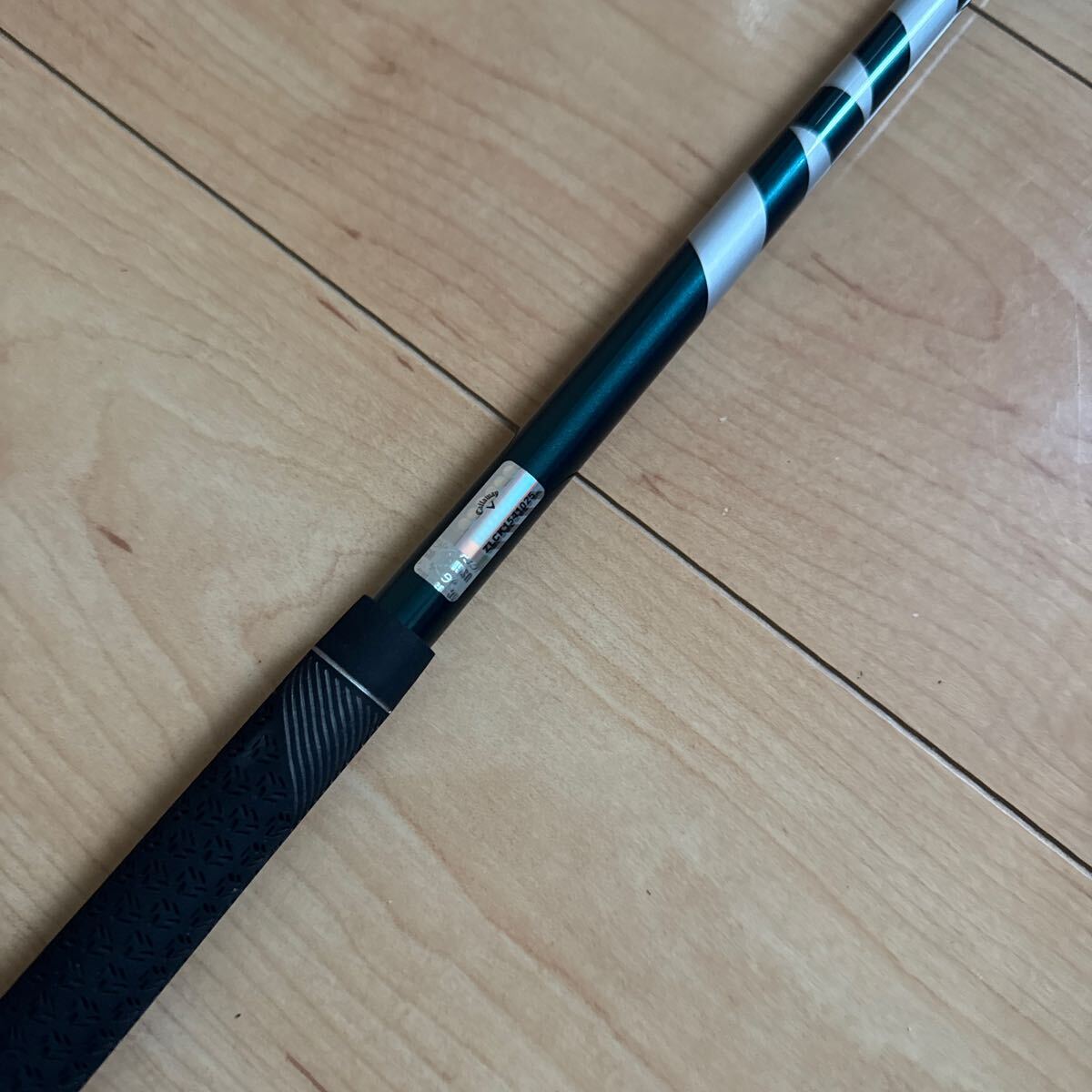 キャロウェイスリーブ VENTUS ベンタスグリーン エリートトリプルダイヤ純正カスタムシャフト単品 フジクラ ドライバー用 5-S 45.5インチ_画像3